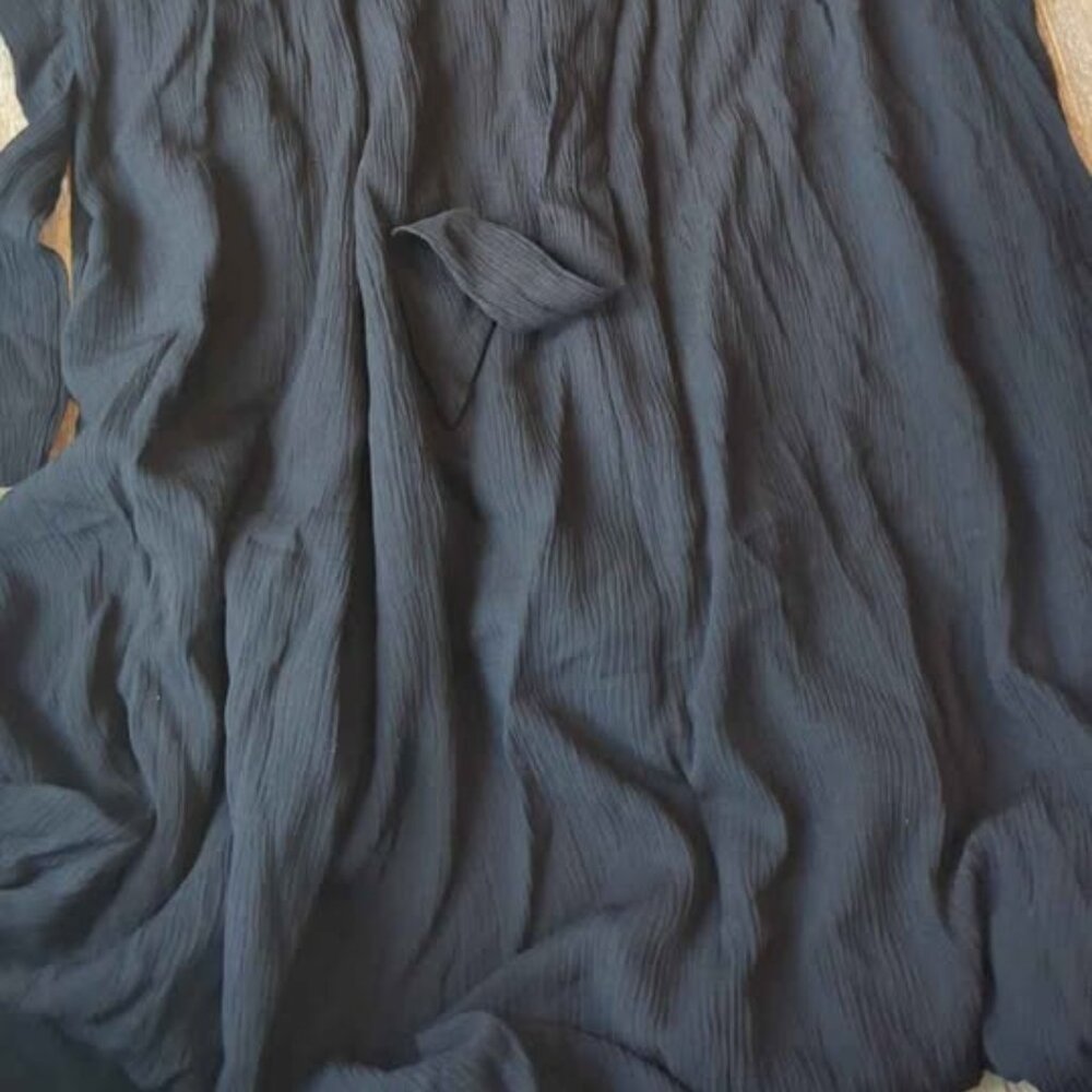 Disturbia blessing puff sleeve tie back midi dress size 10 new - Picture 5 of 6